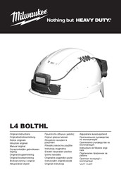 Milwaukee L4 BOLTHL Originalbetriebsanleitung