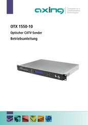 axing OTX 1550-10 Betriebsanleitung