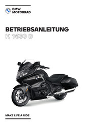 BMW Motorrad K 1600 B 2021 Betriebsanleitung