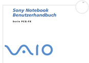 Sony VAIO PCG-FX Serie Benutzerhandbuch