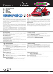 Jamara Ferrari LaFerrari Gebrauchsanleitung