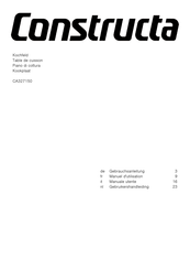 CONSTRUCTA CA327150 Gebrauchsanleitung