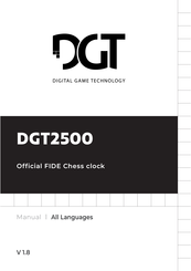 DGT 2500 Bedienungsanleitung