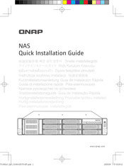 QNAP TS-855eU Kurzinstallationsanleitung