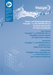 VitaLight 2x28er POWER LED 3.0 Einbau- Und Bedienungsanleitung