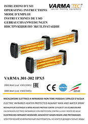 Varma Tec VARMA 301 IPX5 Gebrauchsanweisungen