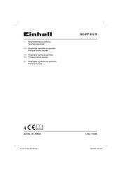 EINHELL GC-PP 900 N Originalbetriebsanleitung