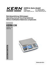 KERN TCIB 15K-3-A Betriebsanleitung