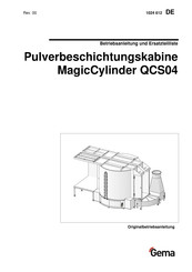 Gema MagicCylinder QCS04 Betriebsanleitung