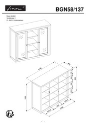 CONFORAMA BGN58/137 Montageanleitung