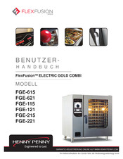 Henny Penny FlexFusion ELECTRIC GOLD COMBI FGE-121 Benutzerhandbuch