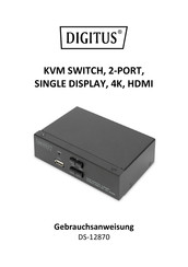 Digitus DS-12870 Gebrauchsanweisung