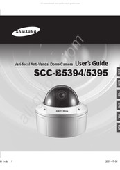 Samsung SCC-B5394 Bedienungsanleitung