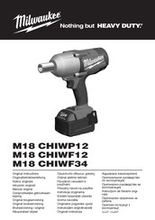 Milwaukee M18 CHIWP12 Originalbetriebsanleitung