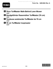 Toro TurfMaster 22207 Bedienungsanleitung