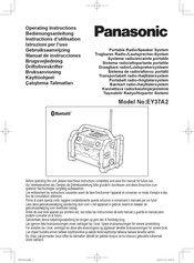 Panasonic EY37A2 Bedienungsanleitung
