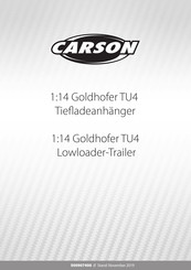 Carson Goldhofer STN-L3 Bedienungsanleitung