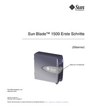 Sun Microsystems Blade 1500 Bedienungsanleitung