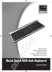 Speedlink SL-6474-SSV Bedienungsanleitung