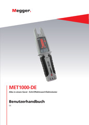 Megger MET1000-DE Benutzerhandbuch