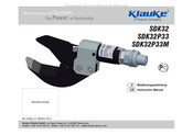 Klauke SDK32 Bedienungsanleitung