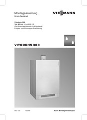 Viessmann Vitodens 300 WB3A Montageanleitung