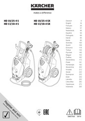 Kärcher HD 13/18-4 SX Bedienungsanleitung