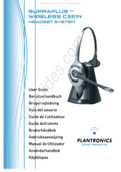 Plantronics SUPRAPLUS WIRELESS CS351N Benutzerhandbuch