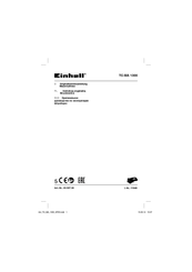 EINHELL 43.507.30 Originalbetriebsanleitung
