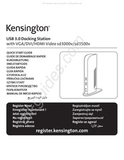 Kensington sd3500v Kurzanleitung