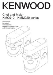 Kenwood Chef and Major KMM020 Serie Bedienungsanleitungen