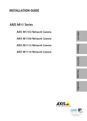Axis M1103 Installationsanleitung