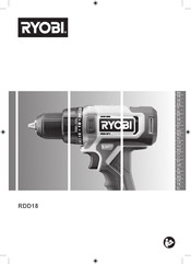 Ryobi RDD18 Bedienungsanleitung