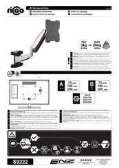 RICOO S9222 Montageanleitung