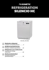 Dometic SILENCIO HC Serie Montage- Und Bedienungsanleitung