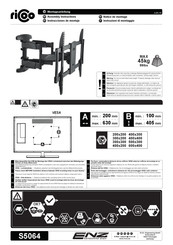 RICOO S5064 Montageanleitung