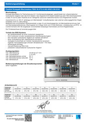 Strawa Comfort Kompakt-Mischstation FBM-18-HT2-H-W2-WMZ-C69-EGO Bedienungsanleitung