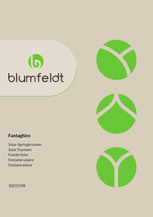 Blumfeldt Fantaghiro Bedienungsanleitung