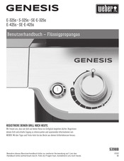 Weber GENESIS SE-E-325s Benutzerhandbuch