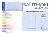 SAUTHON selection SIXTIES BLANC BOIS 73191A Montageanleitung