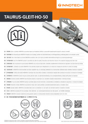 Innotech TAURUS-GLEIT-HO-50 Bedienungsanleitung