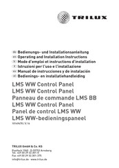 TRILUX LMS WW Bedienungs- Und Installationsanleitung