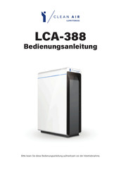 Clean Air LCA-388 Bedienungsanleitung