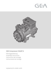 GEA HG22P A Montageanleitung