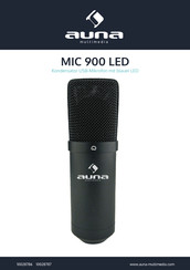 auna MIC 900 LED Bedienungsanleitung