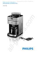 Philips HD7740 Bedienungsanleitung