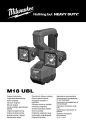 Milwaukee M18 UBL Originalbetriebsanleitung