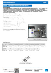 Strawa Comfort Kompakt-Mischstation FBM-63-HT1-H-C69-E Bedienungsanleitung