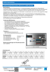 Strawa Comfort Kompakt-Mischstation FBM-18-HT1-H-WMZ-C69-EGO Bedienungsanleitung