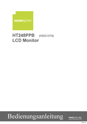 HANNspree HSG1379 Bedienungsanleitung